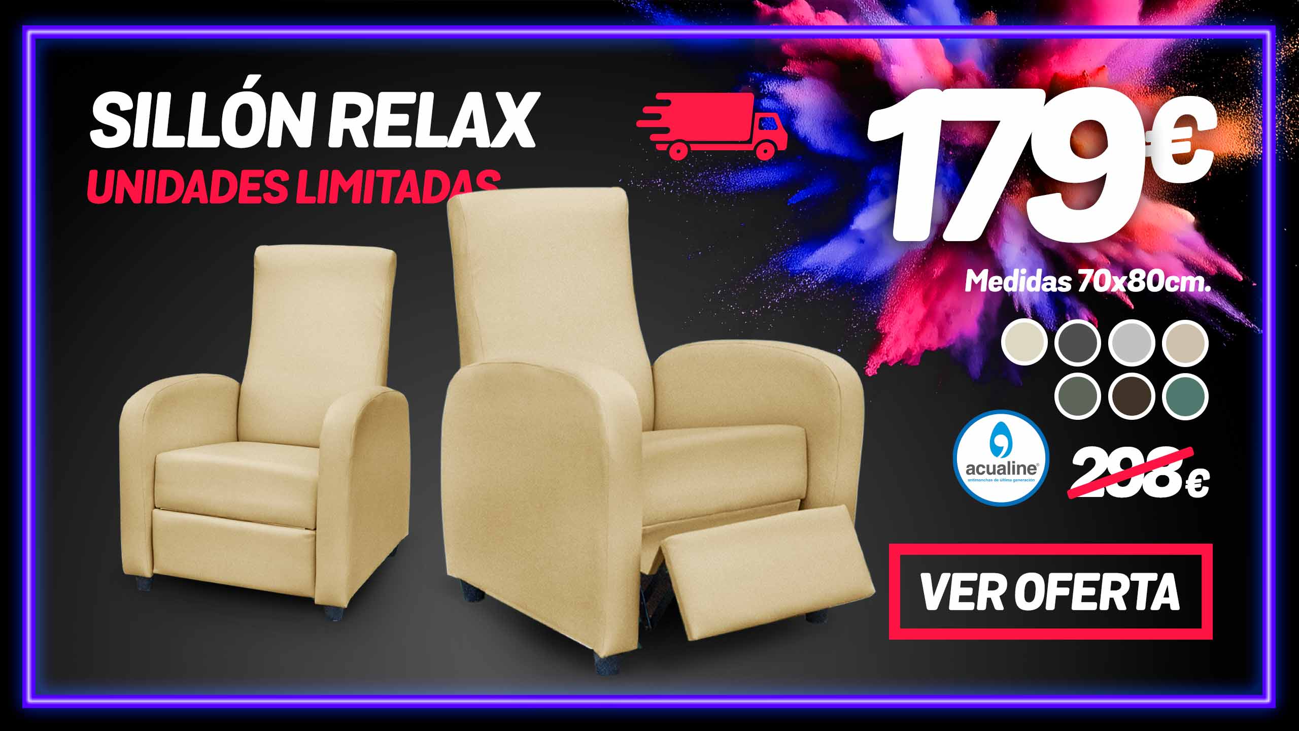 sillon relax manual barato